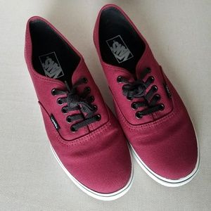 VANS Maroon Lo Pros